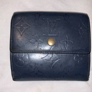 Authentic Louis Vuitton leather wallet